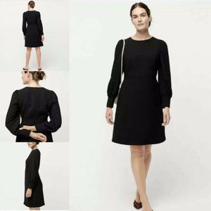 NWT J. Crew Black Dress J2205
